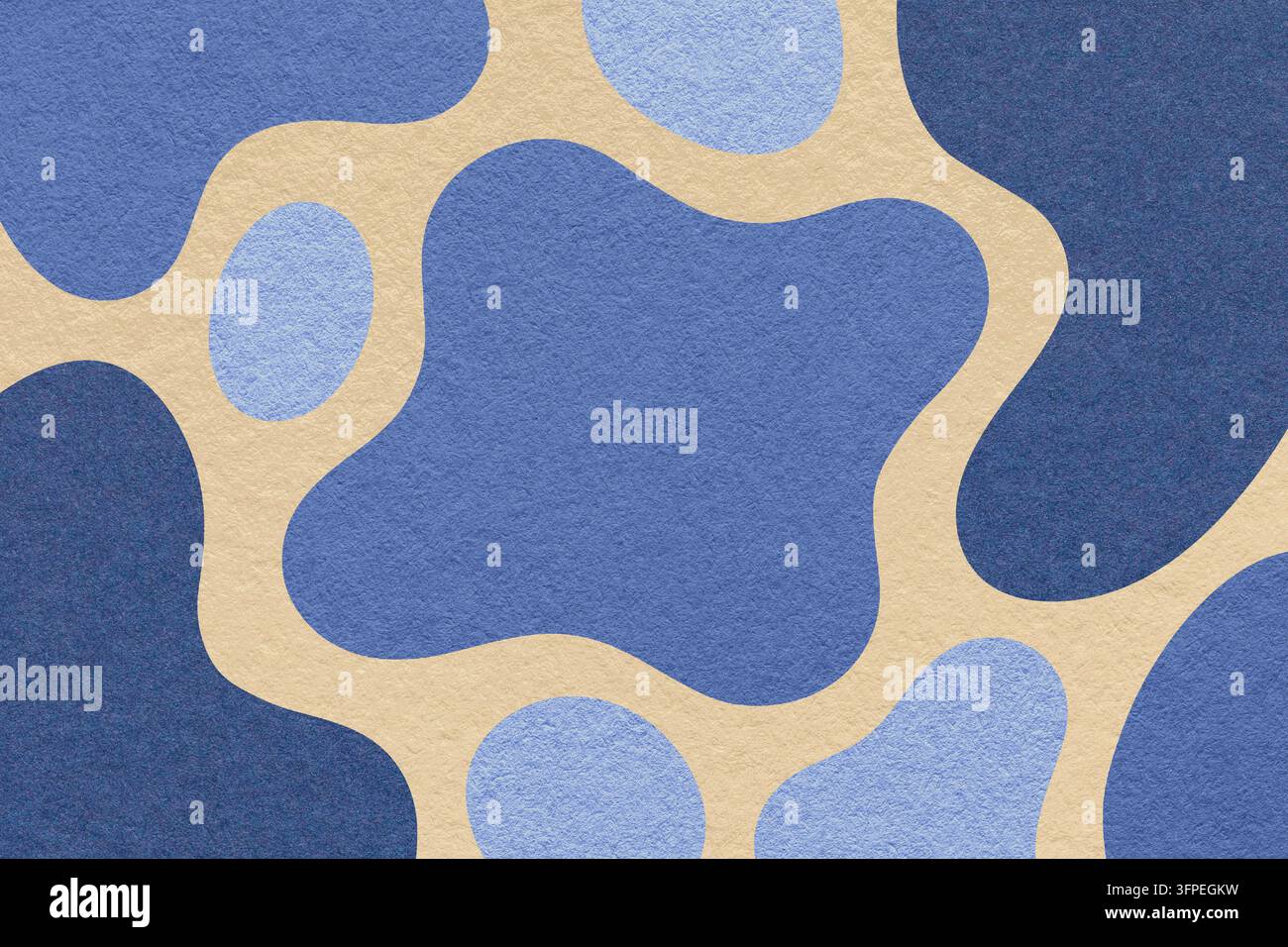 Abstract light cream, blue, navy paper texture background with ...