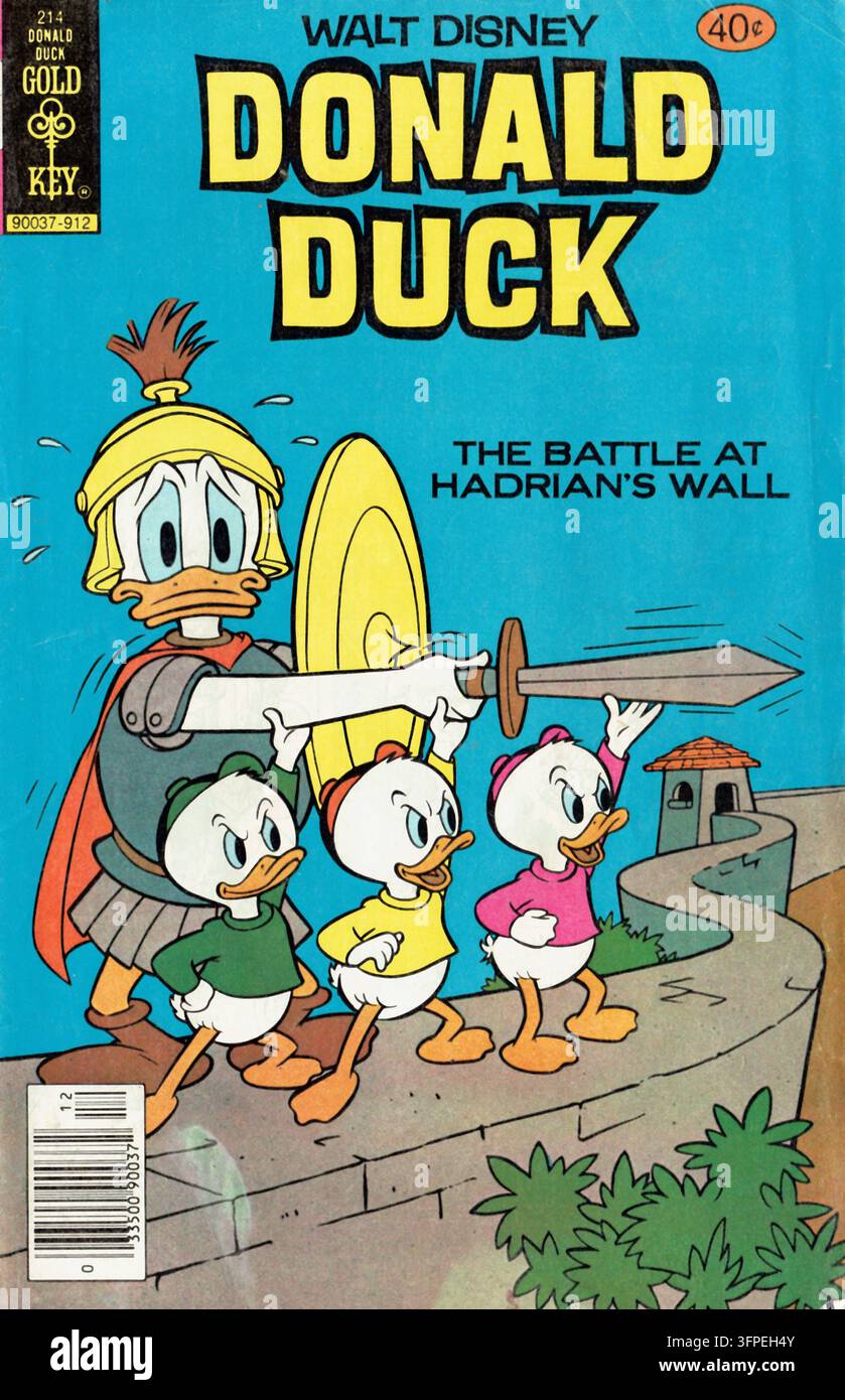 Html Boo Cover 1979 Donald Duck comic book cover issue 214 scan by Gold Key featuring ...