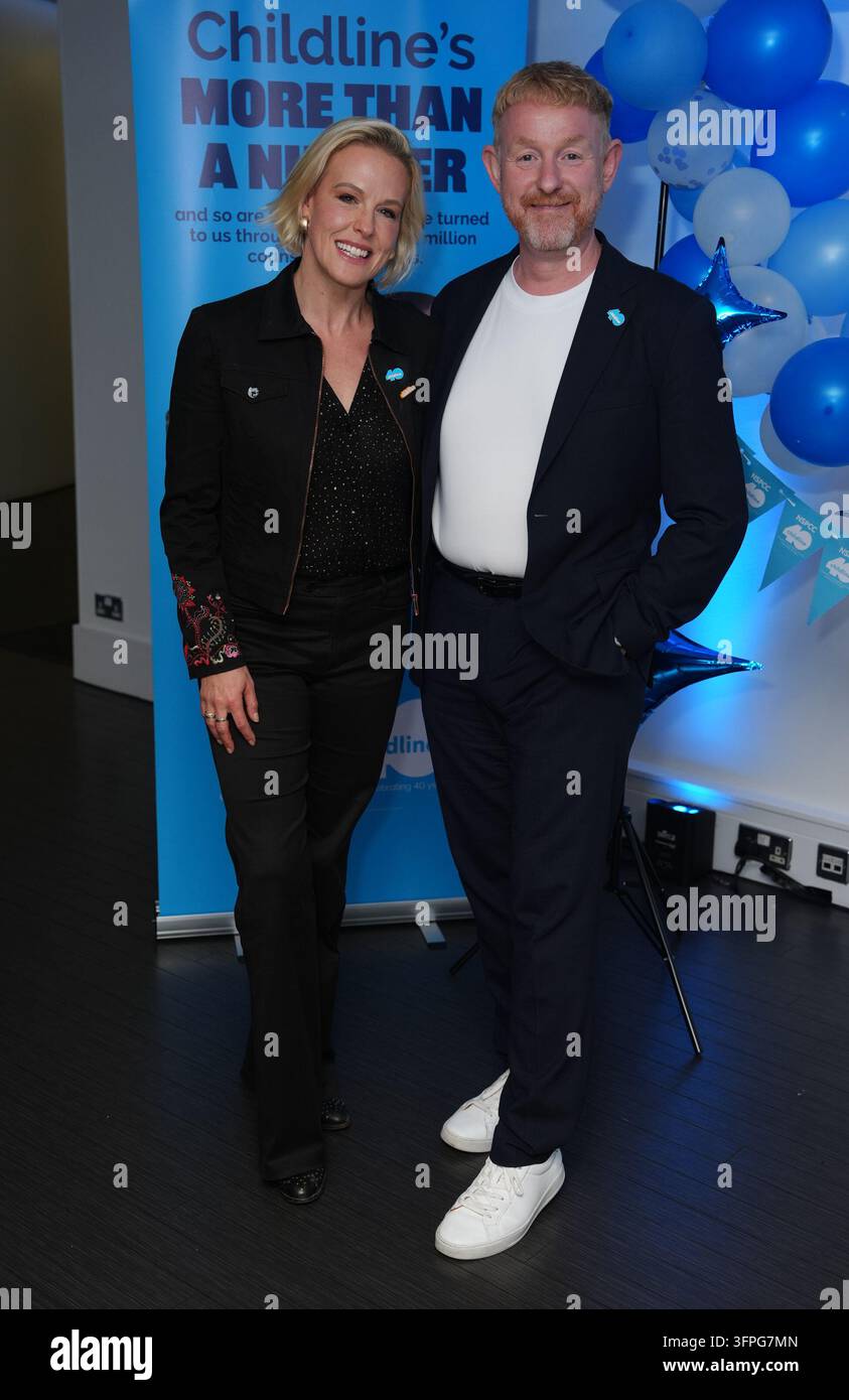 Esta Rantzen Rebecca Wilcox (left) , the daughter of Esther Rantzen and NSPCC CEO ...