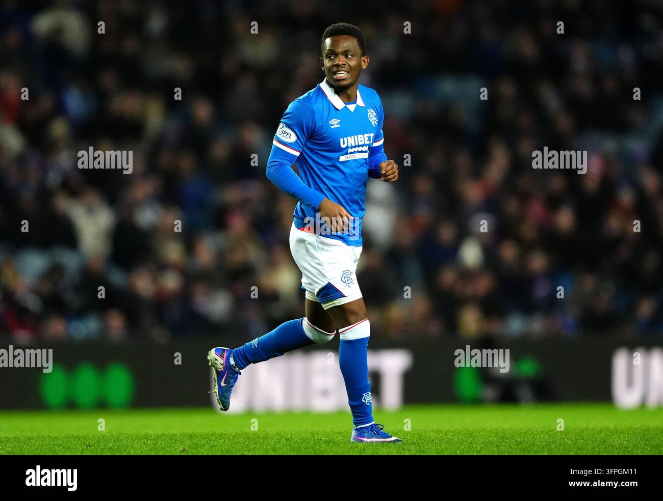 Andrew Rabi File photo dated 16-01-2026 of Rabbi Matondo, who has joined Hibernian ...