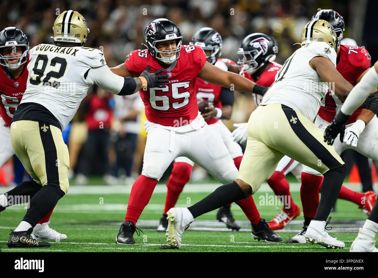 Inside an NFL Huddle: How Matthew Bergeron and the Falcons Decode Complex Plays Inside an NFL Huddle: How Matthew Bergeron and the Falcons Decode Complex Plays