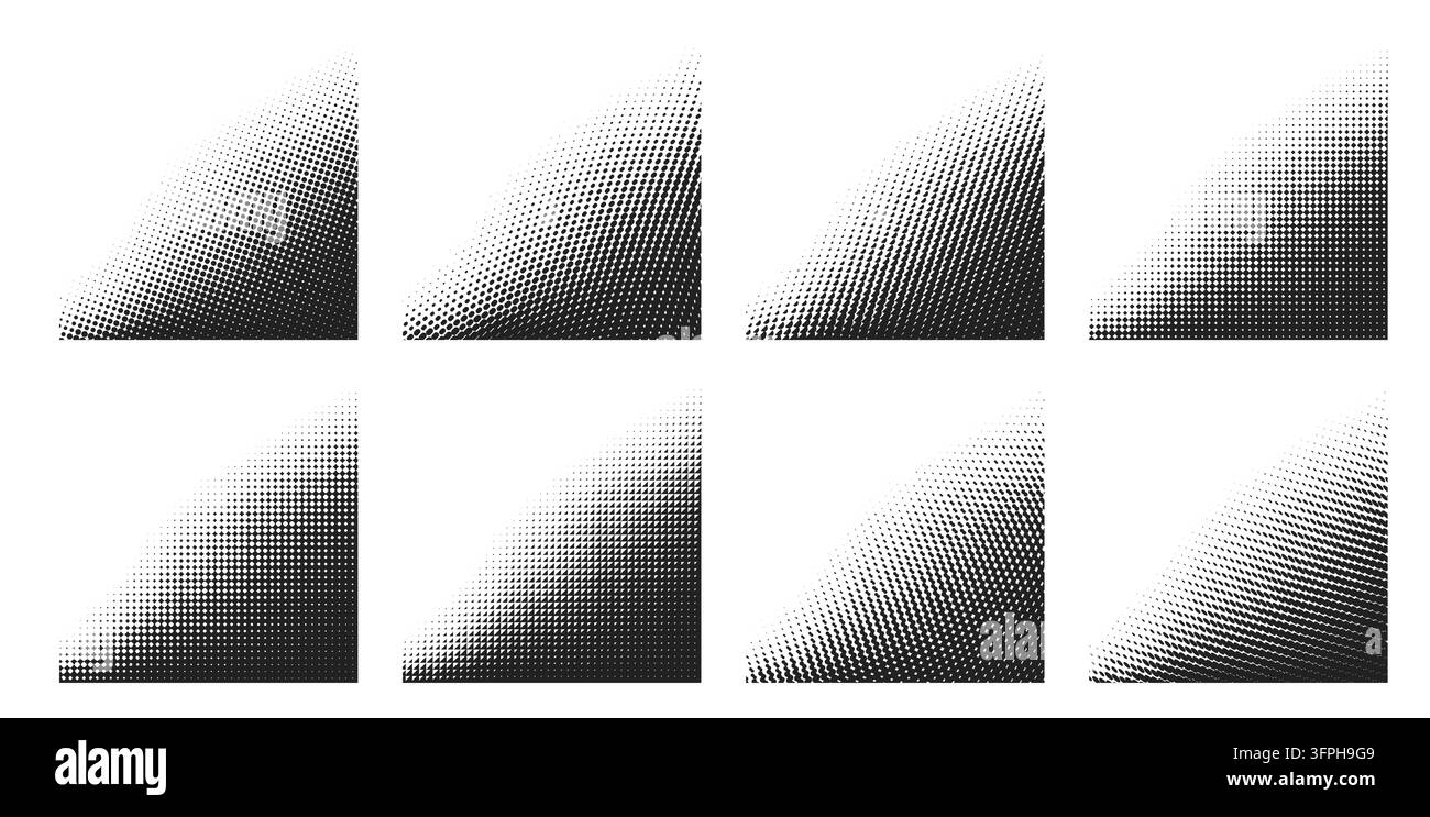 Vector Texture Pattern Halftone pattern gradient gradation, noise dot grain background. Vector ...