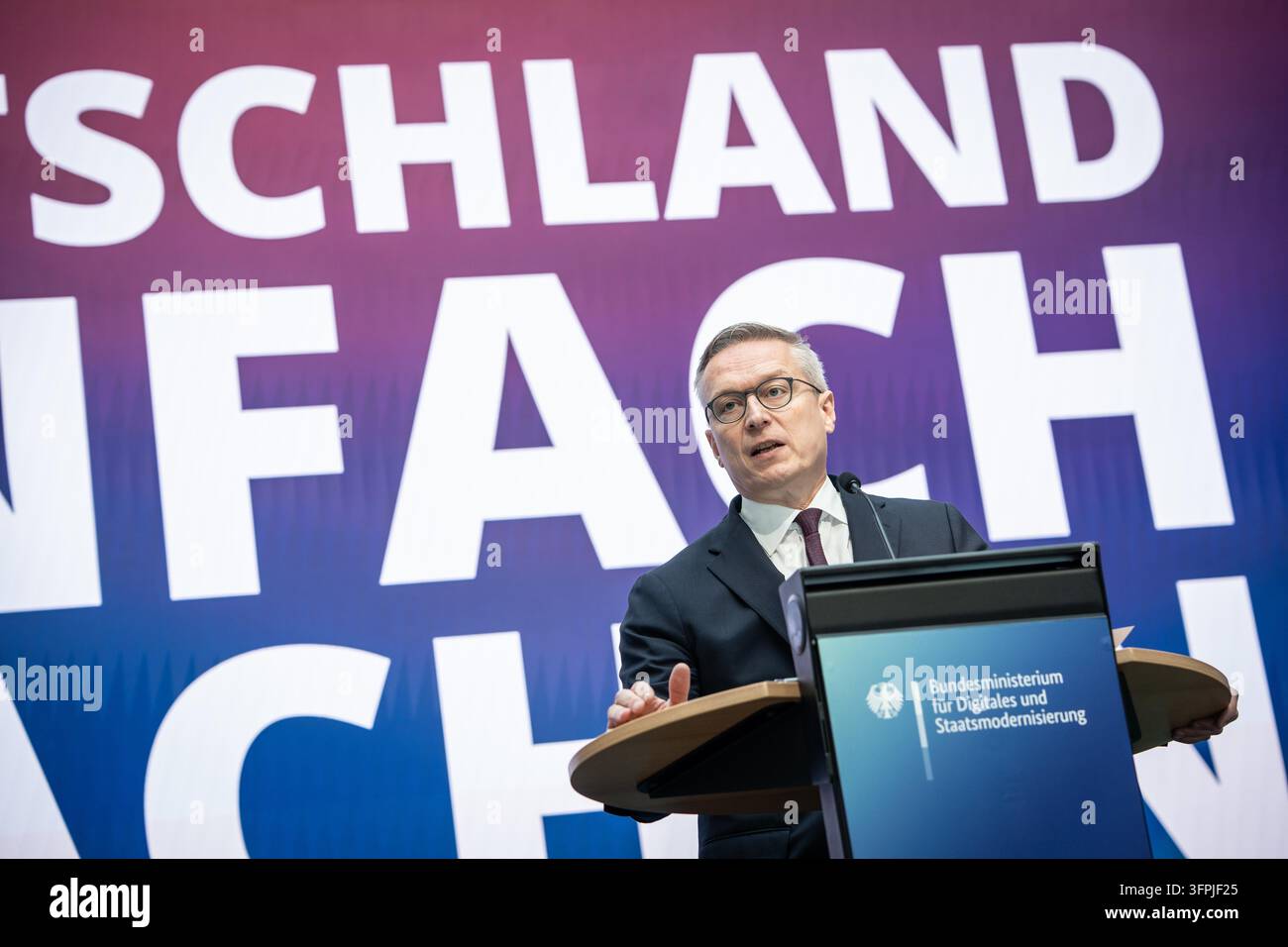 Federal Minister Karsten Wildberger Press Conference Presentation on ...