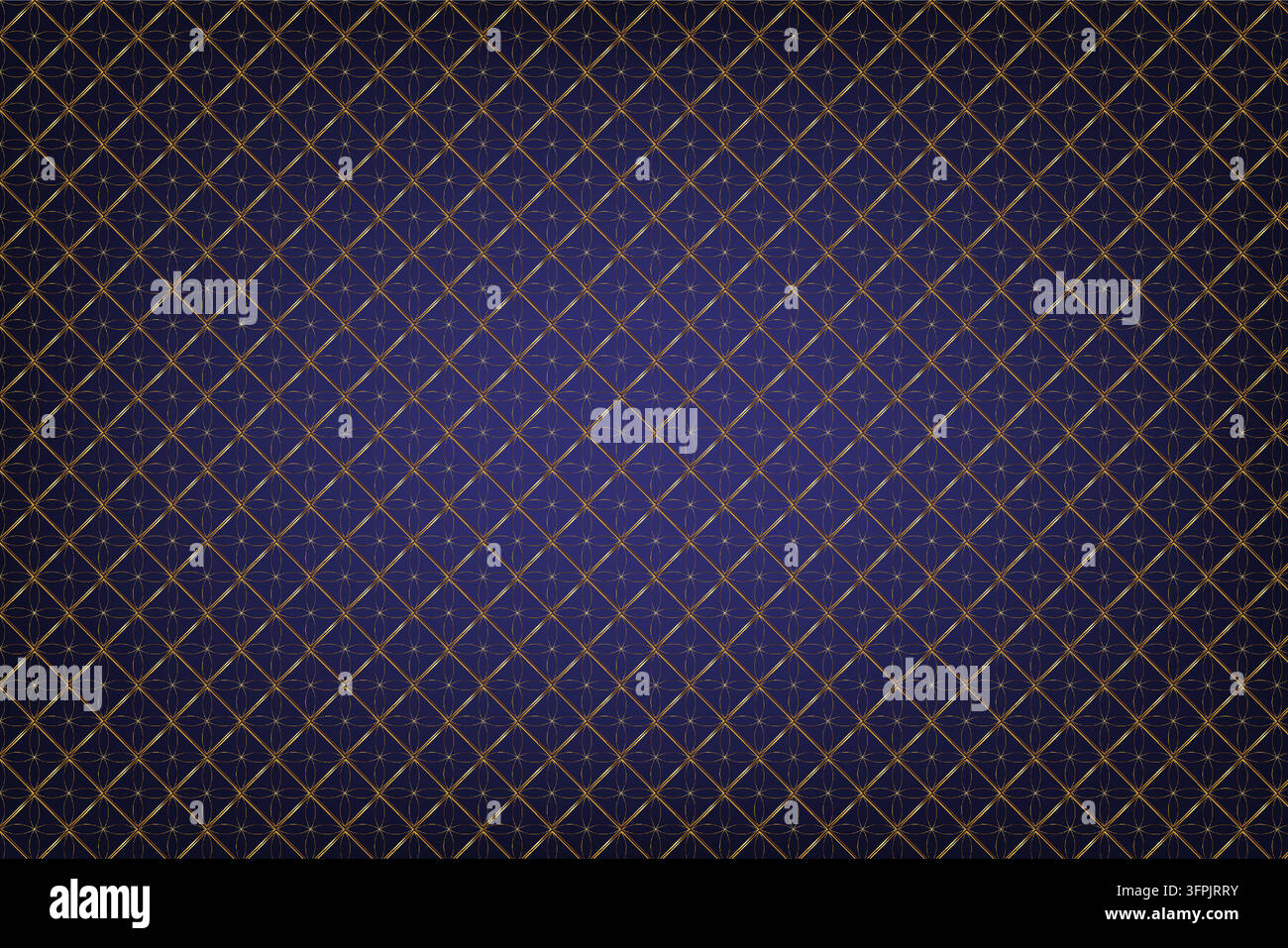 Texture Vector Pattern Design Luxury Geometric Dark Blue and Gold Diamond Pattern Background Elegant ...