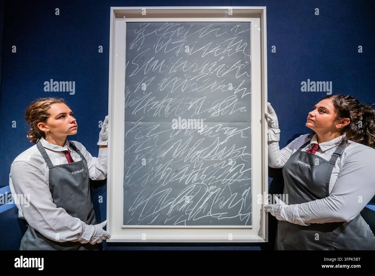 London, UK. 8 Oct 2026. Cy Twombly,Untitled, estimate GBP 3,000,000 ...