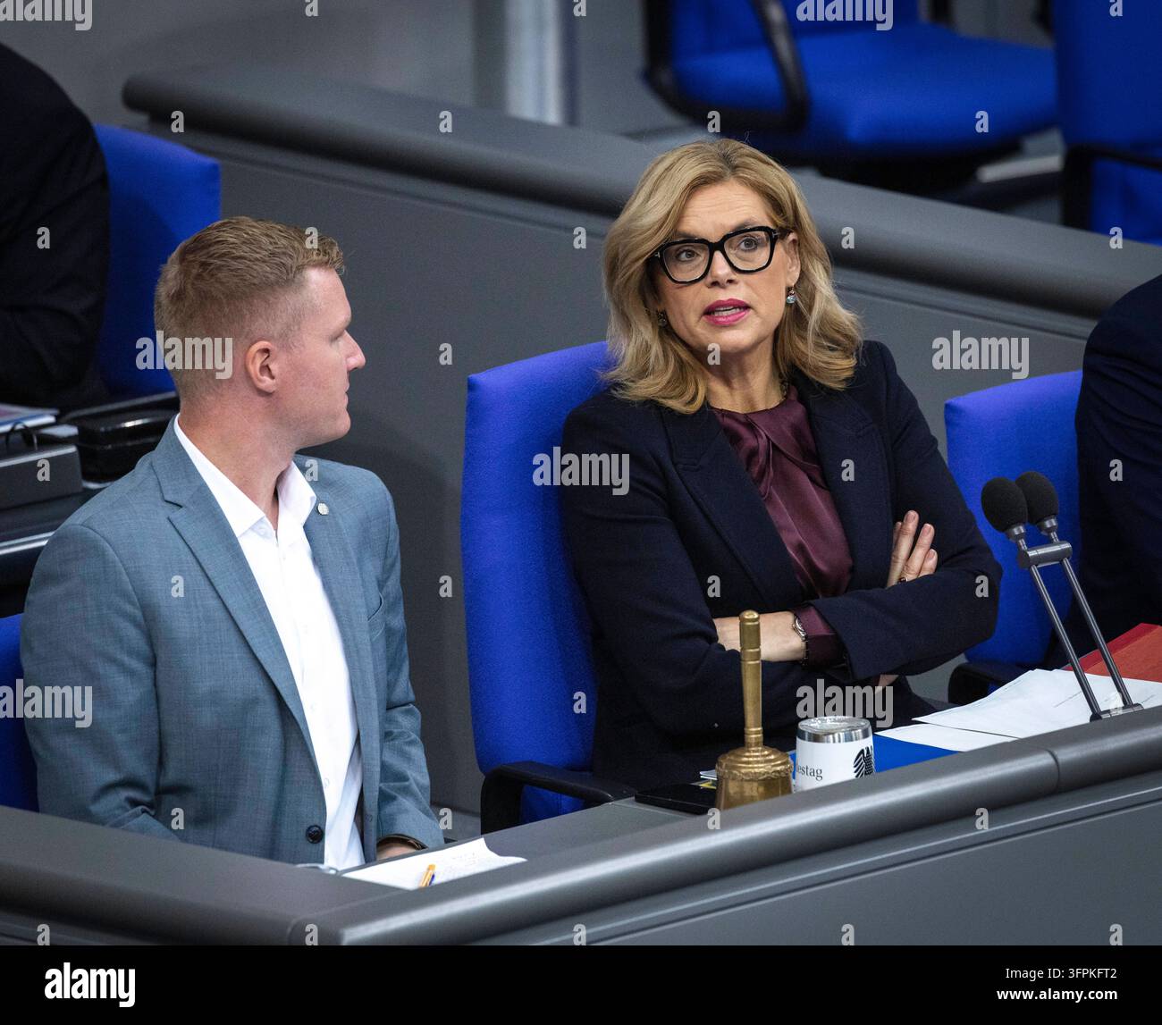 Julia Kloeckner CDU, Praesidentin des Deutschen Bundestages in Berlin ...