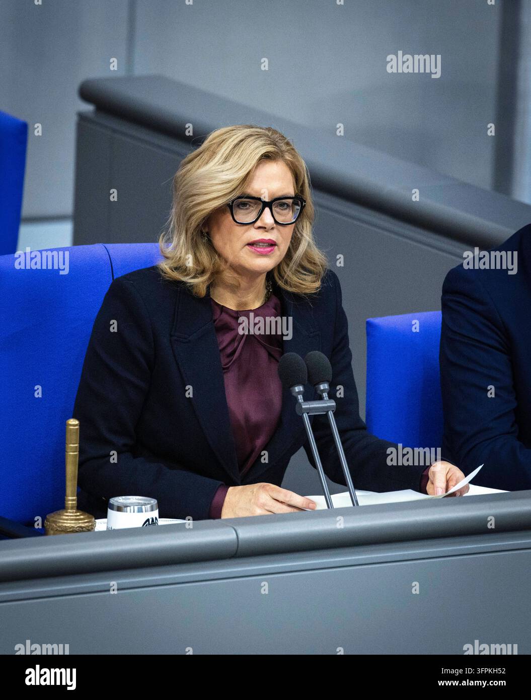 Julia Kloeckner CDU, Praesidentin des Deutschen Bundestages in Berlin ...