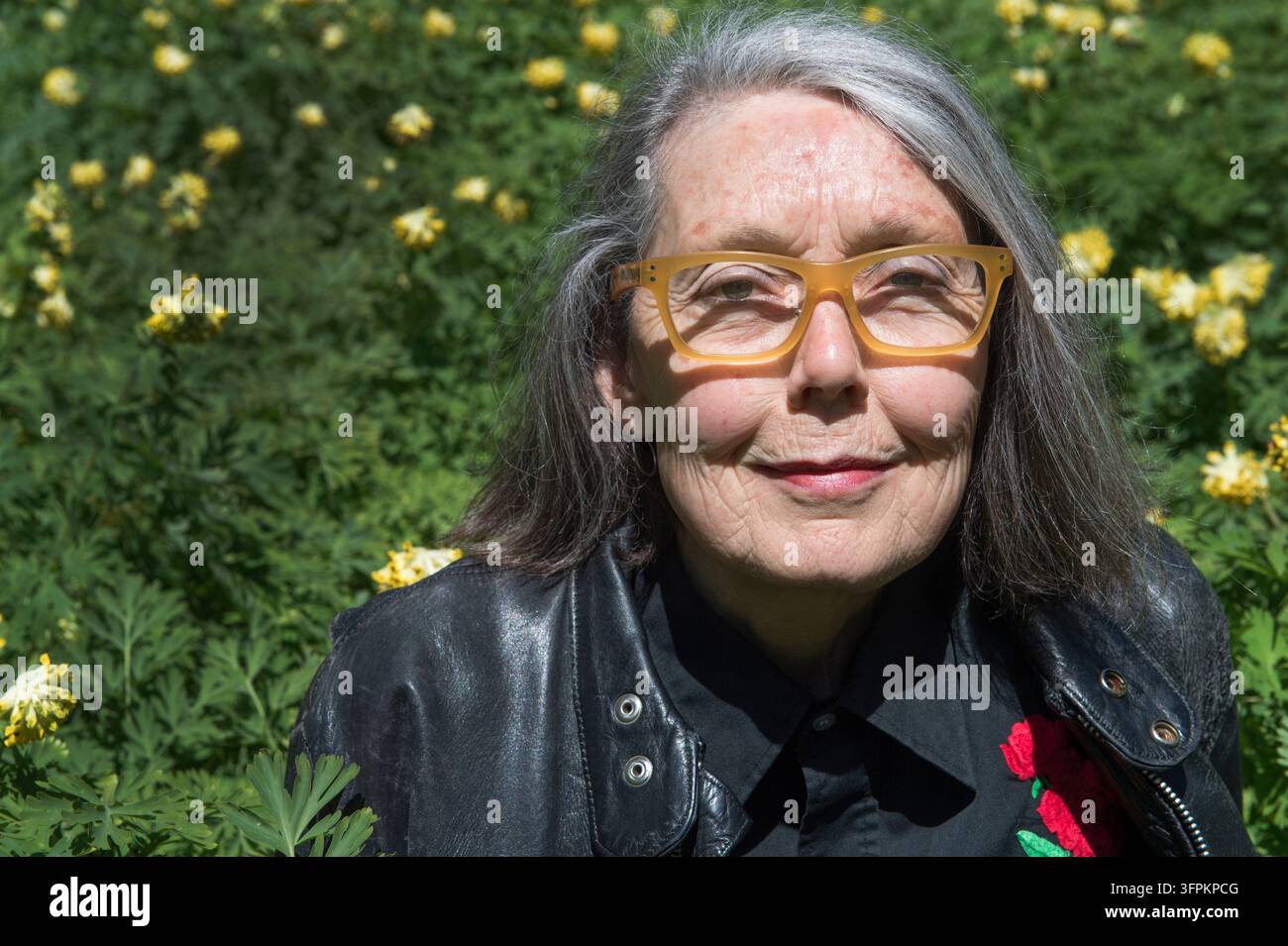 Canadian author Anne Carson, based in the US, in Stockholm, Sweden, on ...