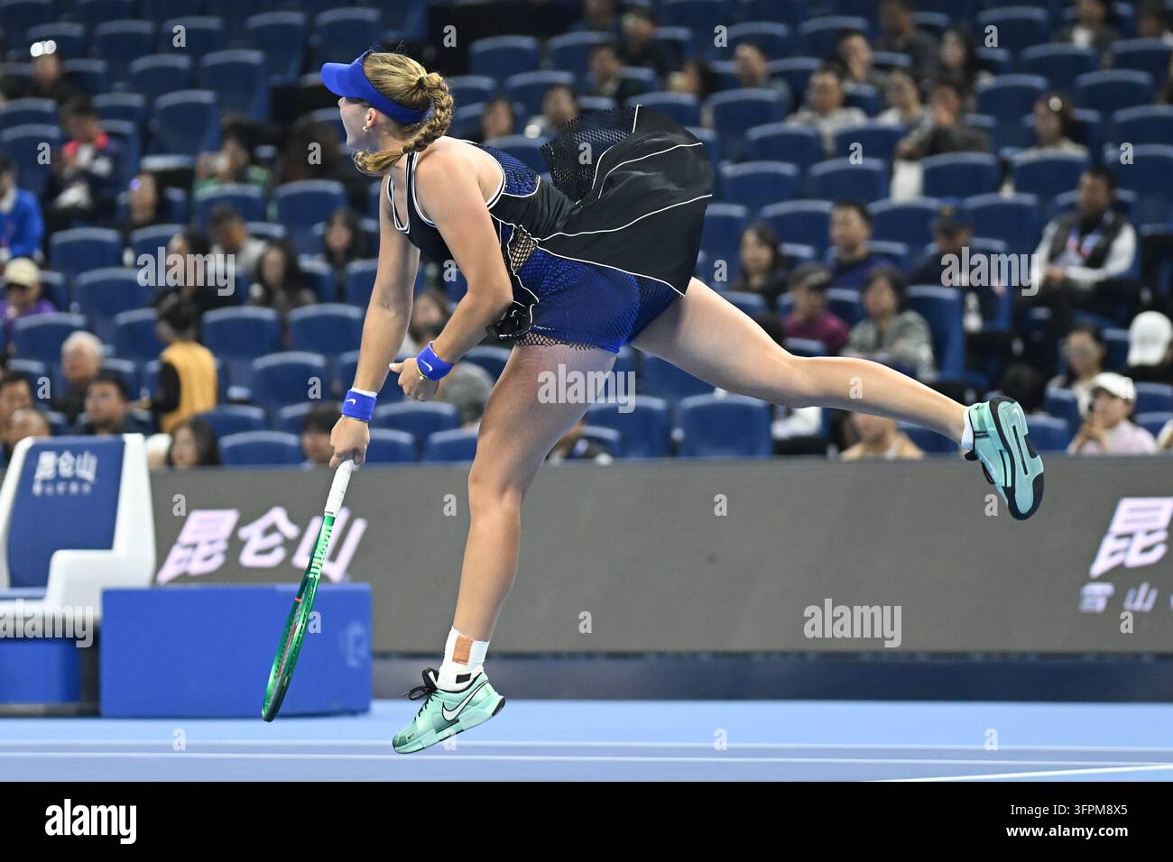 Beijing, China. 8 October, 2026. Mirra Andreeva during the Day 11 of China Open 2026 at National ...