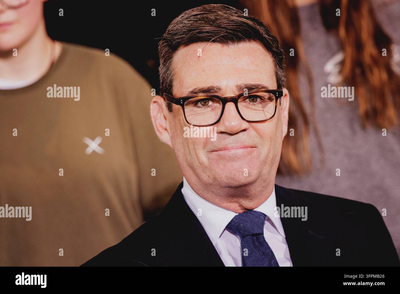 Andrew Burnham, Prime Minister of Great Britain, recorded during a ...
