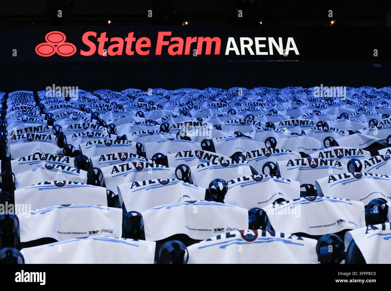 The New York Liberty take on the Atlanta Dream at State Farm Arena in ...