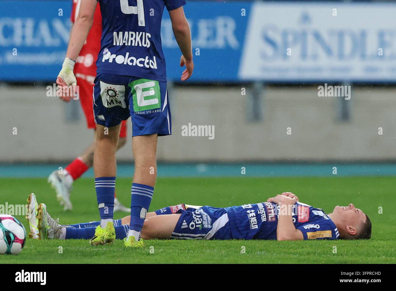 Sign Modle Image Hartberg, Austria, 19.Apr.26 - SOCCER - ADMIRAL Bundesliga, TSV Egger ...