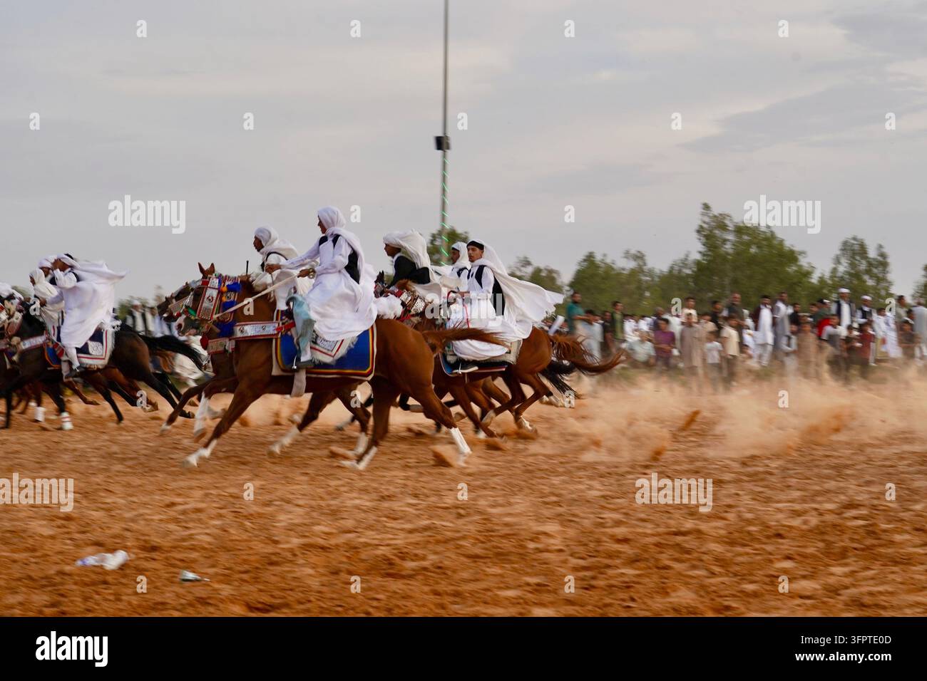 Vector For Riders (261009) -- BEIJING, Oct. 9, 2026 (Xinhua) -- Riders take part in a ...