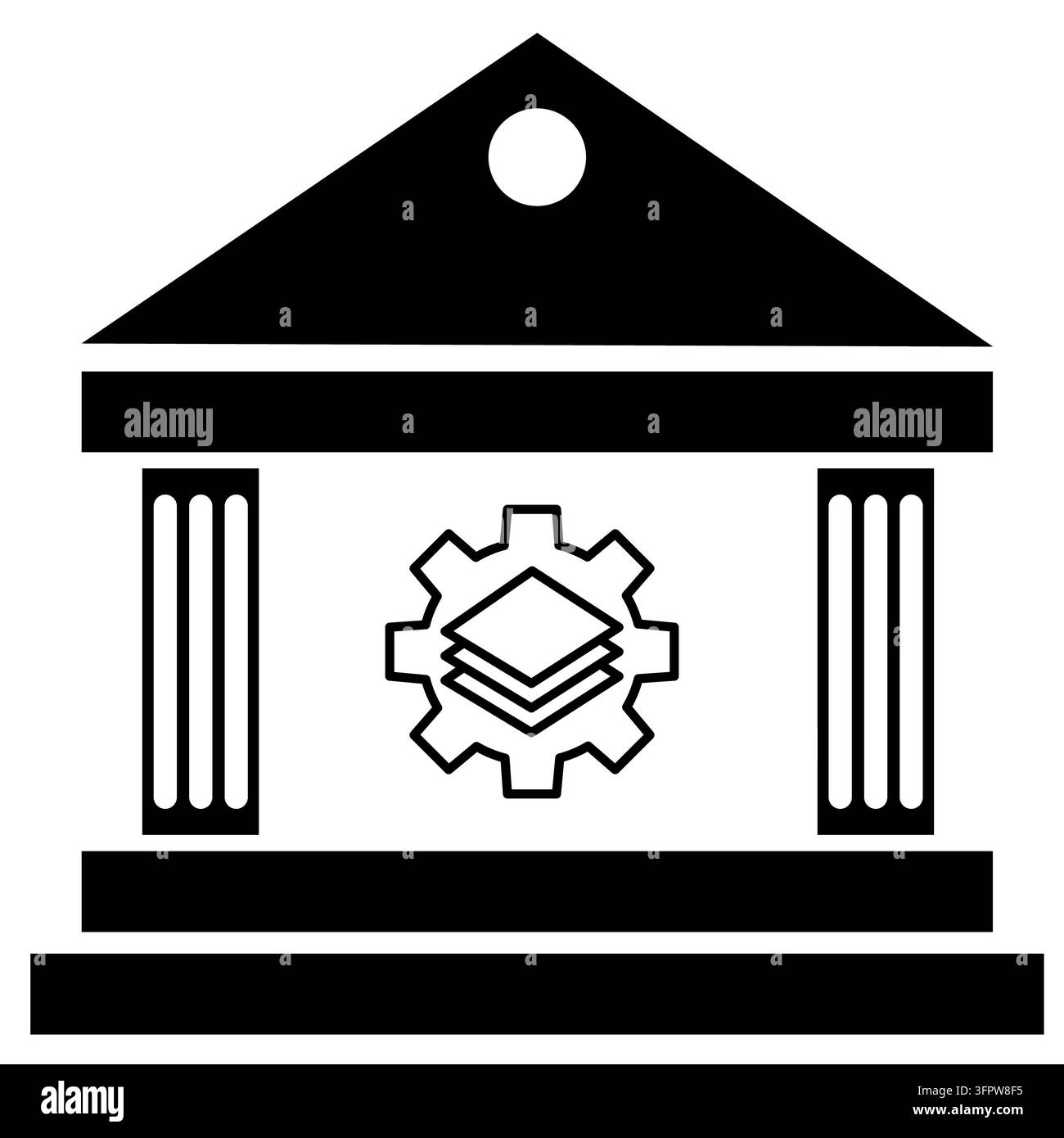 Governance framework icon. Governance framework with variatif sign ...