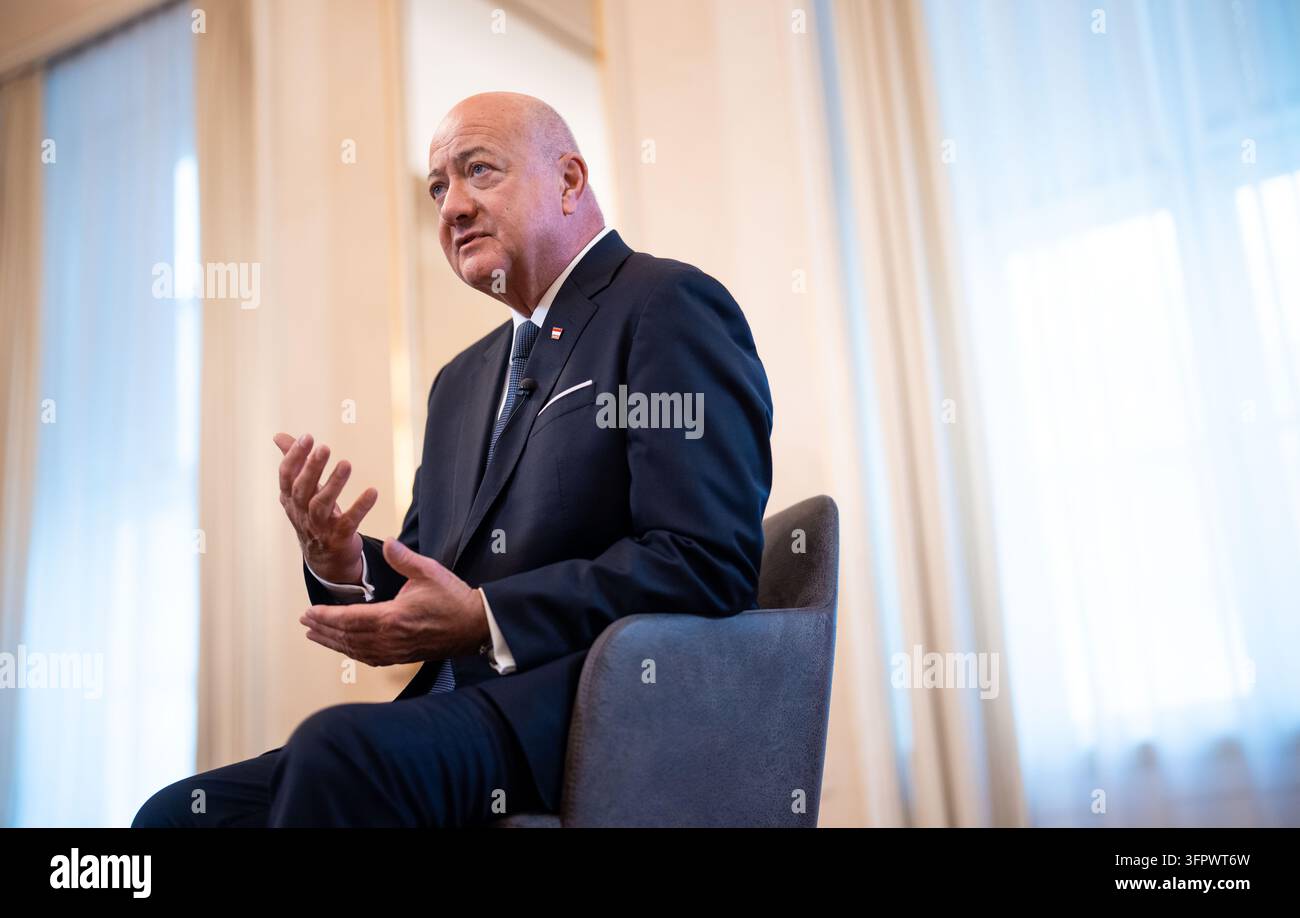 Model Agent Interview ABD0108 20261008- VIENNA - AUSTRIA: Austrian Federal Chancellor ...