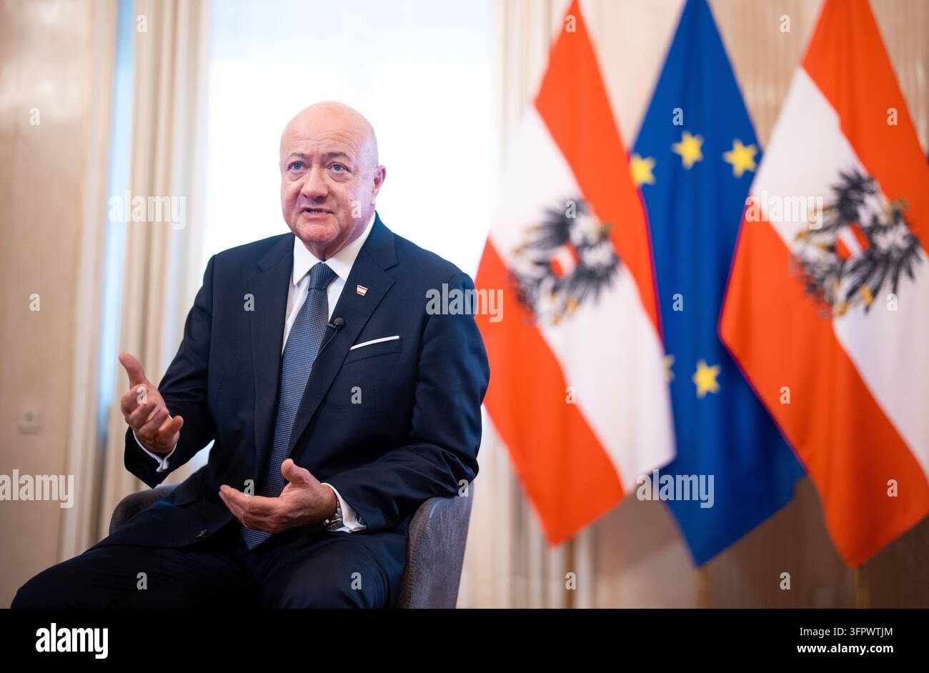 Model Agent Interview ABD0114 20261008- VIENNA - AUSTRIA: Austrian Federal Chancellor ...