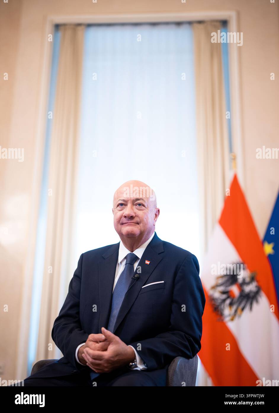 Model Agent Interview ABD0109 20261008- VIENNA - AUSTRIA: Austrian Federal Chancellor ...