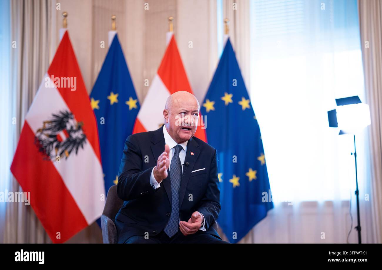 Model Agent Interview ABD0110 20261008- VIENNA - AUSTRIA: Austrian Federal Chancellor ...