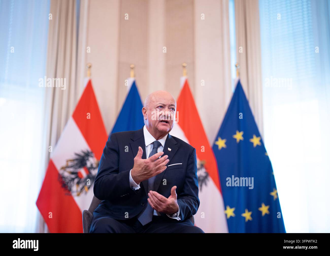 Model Agent Interview ABD0120 20261008- VIENNA - AUSTRIA: Austrian Federal Chancellor ...