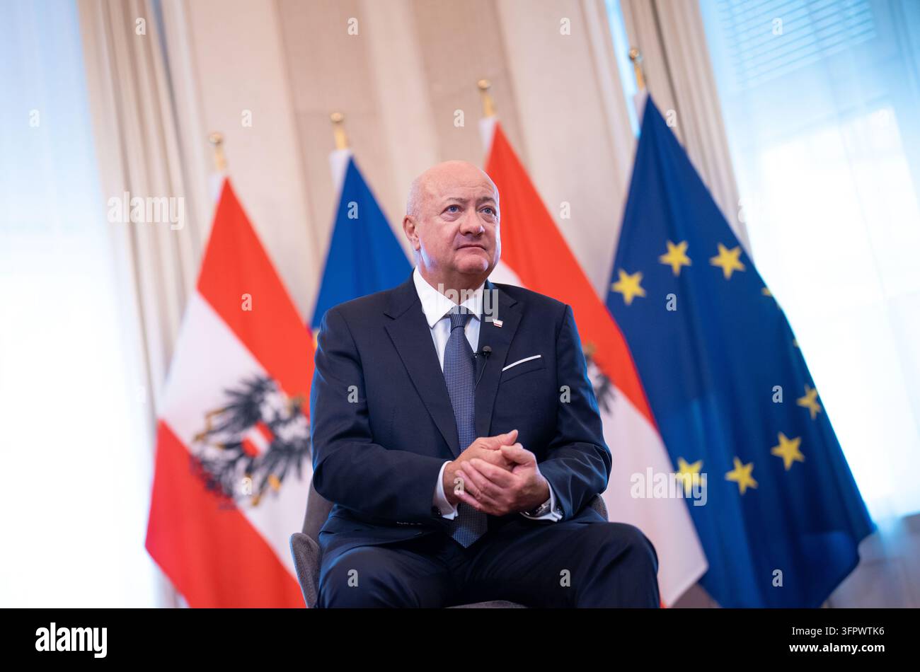 Model Agent Interview ABD0115 20261008- VIENNA - AUSTRIA: Austrian Federal Chancellor ...