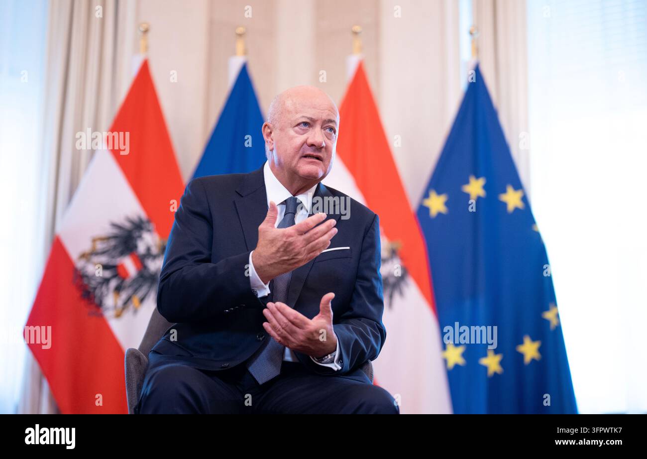 Model Agent Interview ABD0118 20261008- VIENNA - AUSTRIA: Austrian Federal Chancellor ...