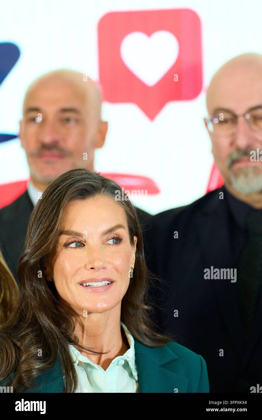 Queen Letizia of Spain attends World Mental Health Day 2026 at Hotel ...