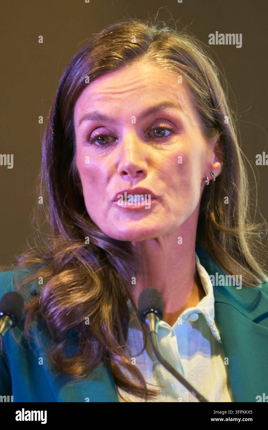 Queen Letizia of Spain attends World Mental Health Day 2026 at Hotel ...