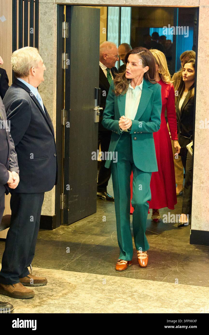 Queen Letizia of Spain attends World Mental Health Day 2026 at Hotel ...