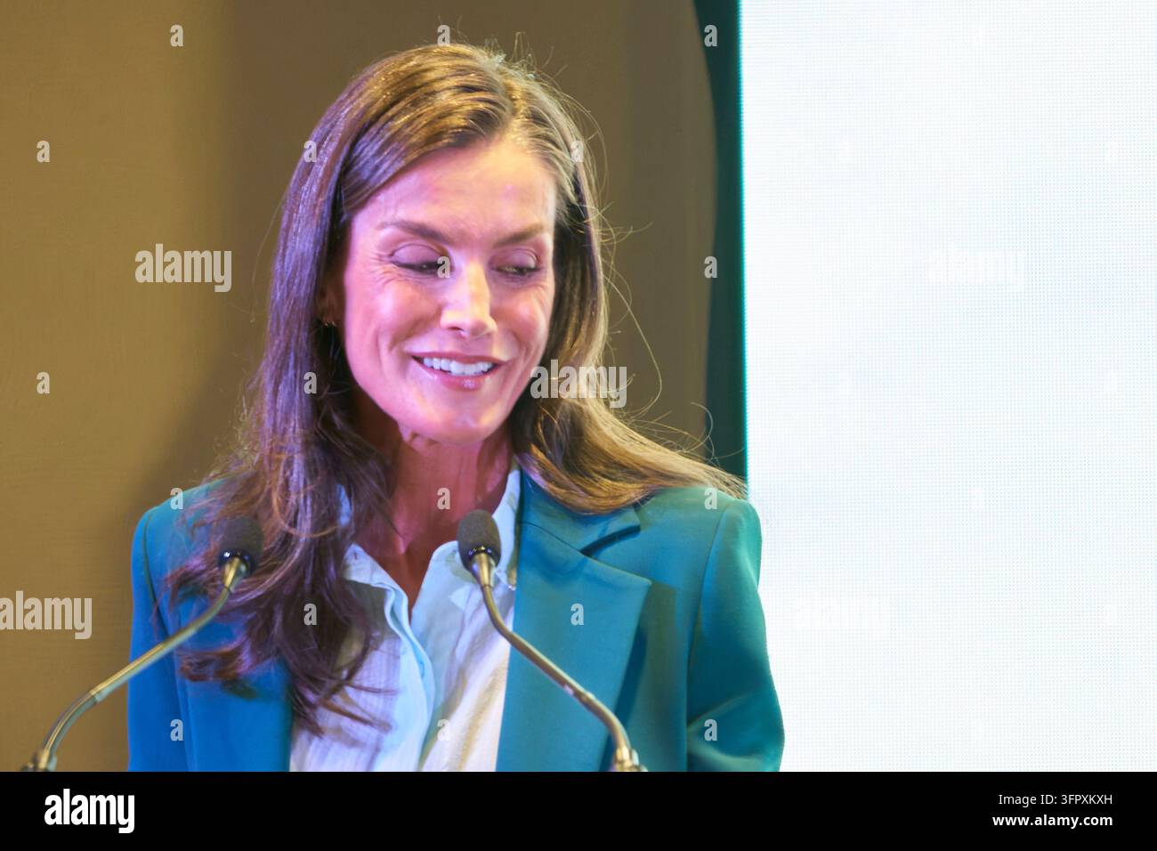 Queen Letizia of Spain attends World Mental Health Day 2026 at Hotel ...