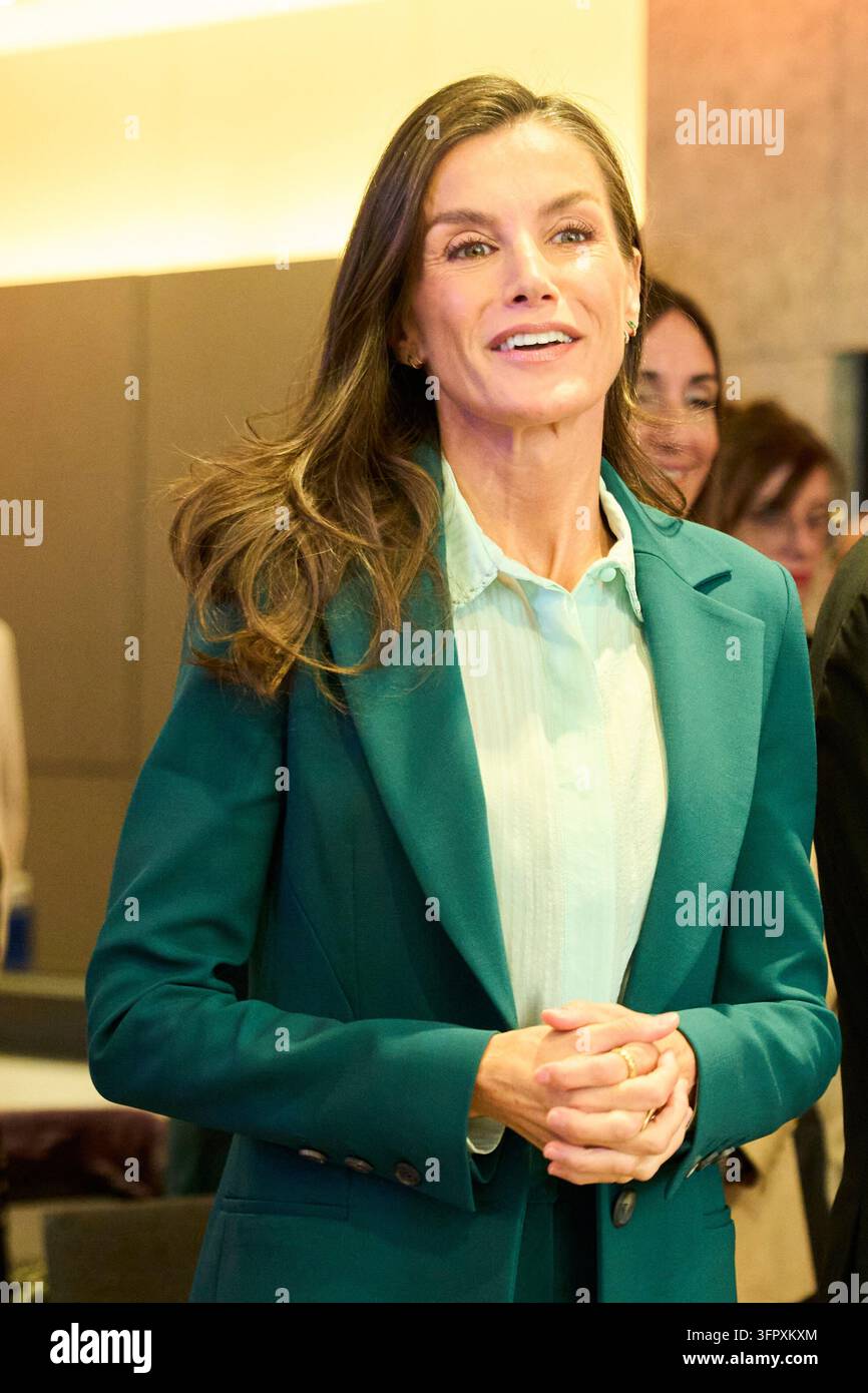 Queen Letizia of Spain attends World Mental Health Day 2026 at Hotel ...