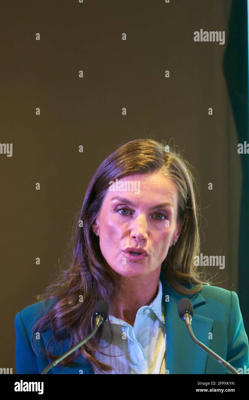 Queen Letizia of Spain attends World Mental Health Day 2026 at Hotel ...