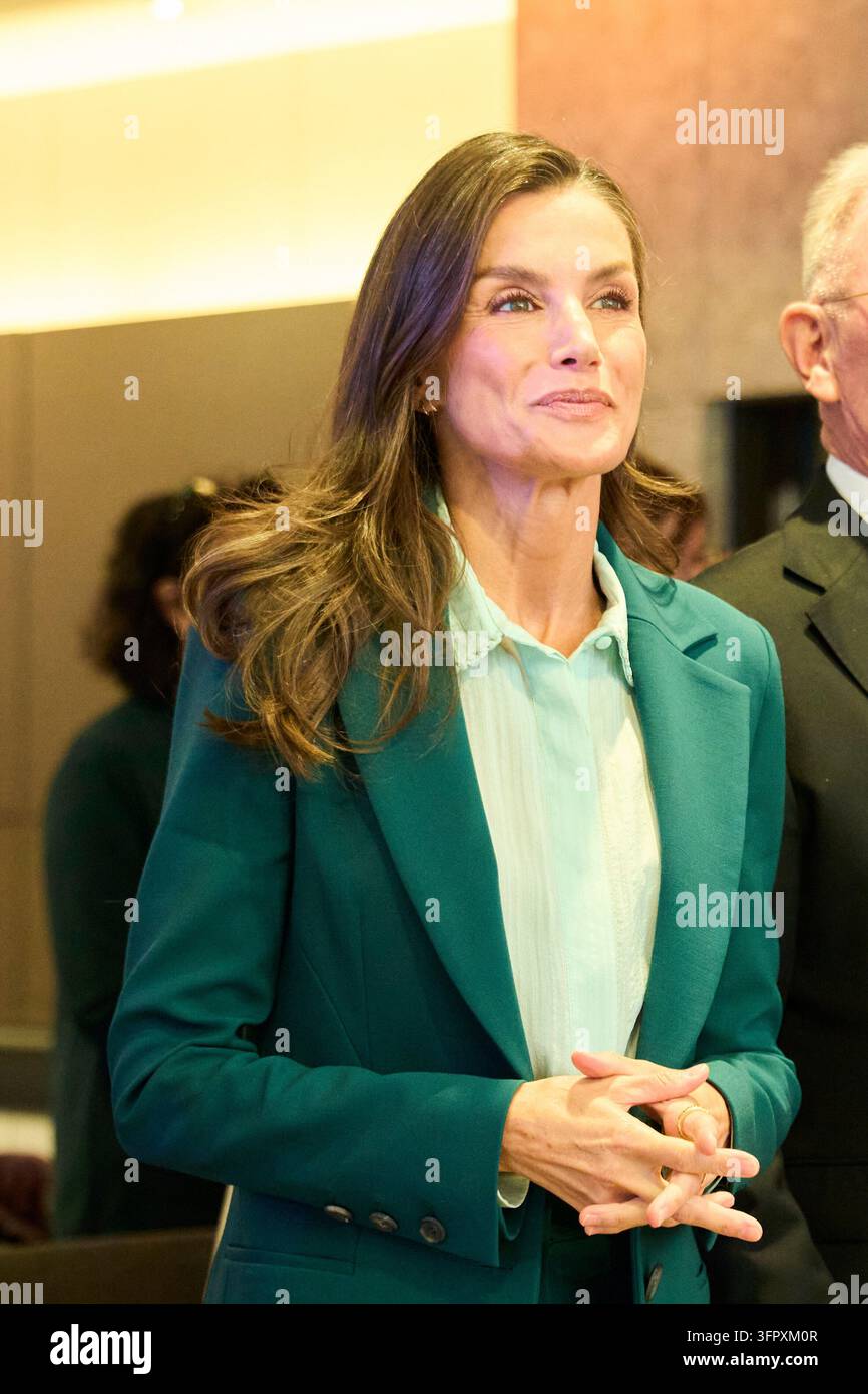 Queen Letizia of Spain attends World Mental Health Day 2026 at Hotel ...