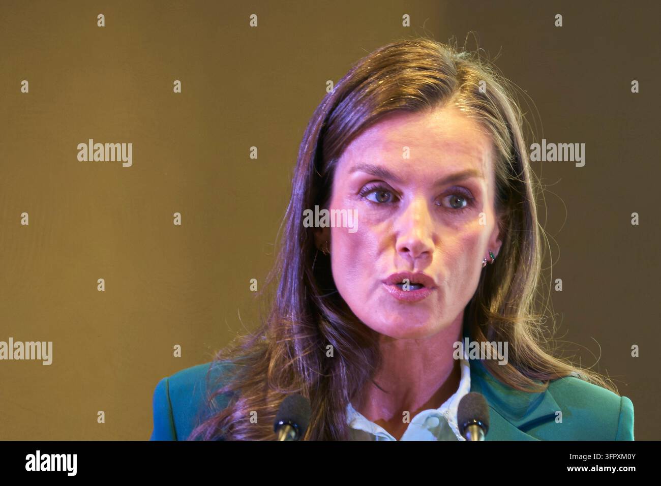 Queen Letizia of Spain attends World Mental Health Day 2026 at Hotel ...