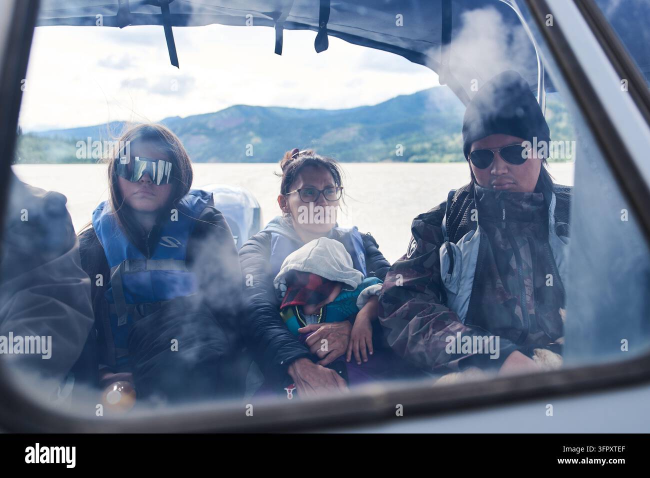The Woods Family Travels By Boat Along The Yukon River From Rampart the-woods-family-travels-by-boat-along-the-yukon-river-from-rampart