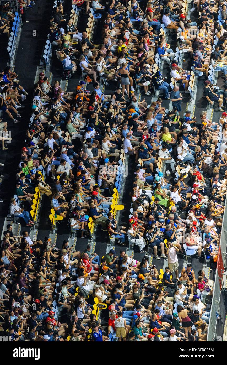 Prx Fans Circuit atmosphere - fans in the grandstand.09.10.2026. Formula 1 World ...