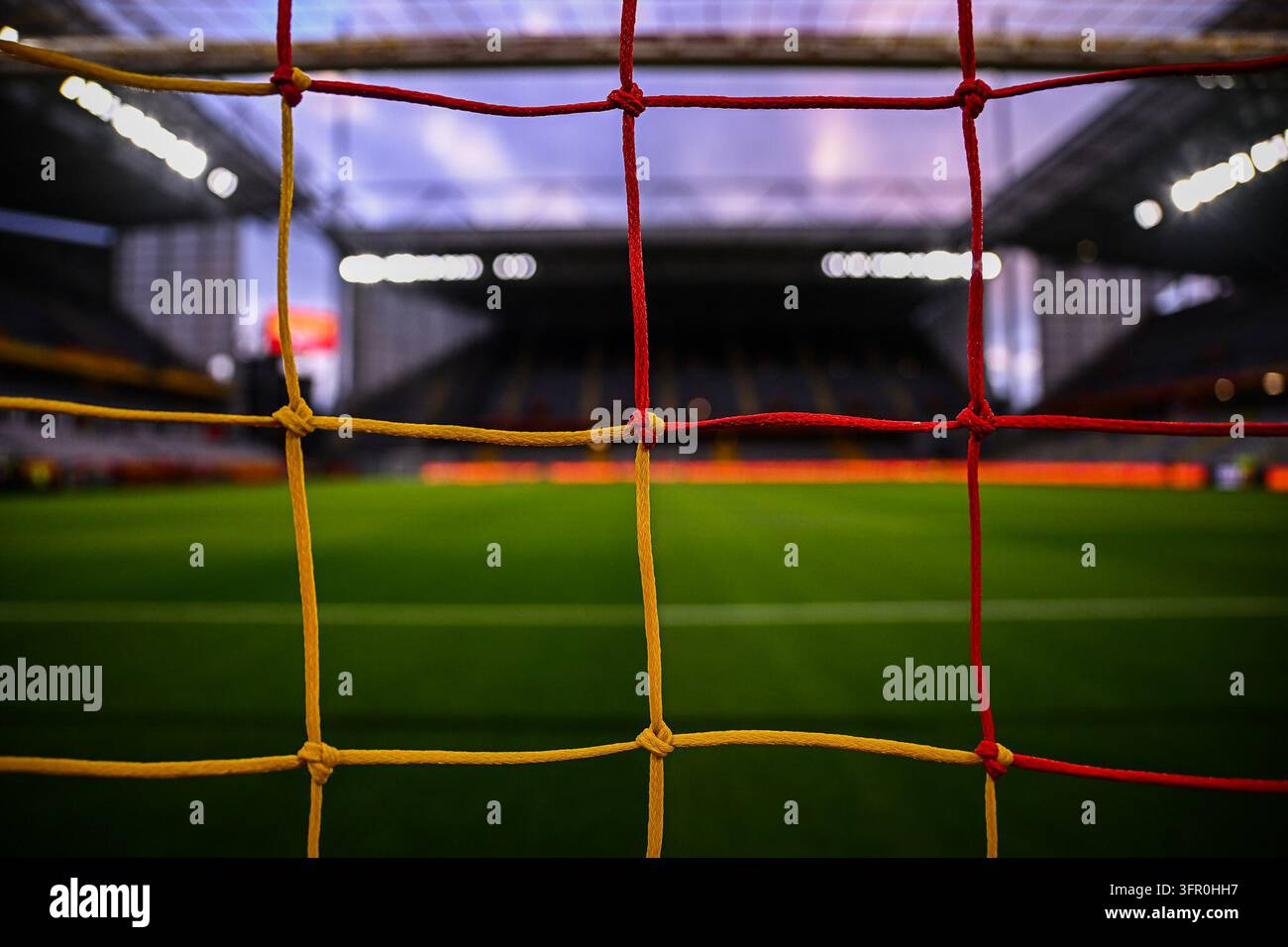 Illustration general view of Stade Bollaert-Delelis prior Ligue 1 ...