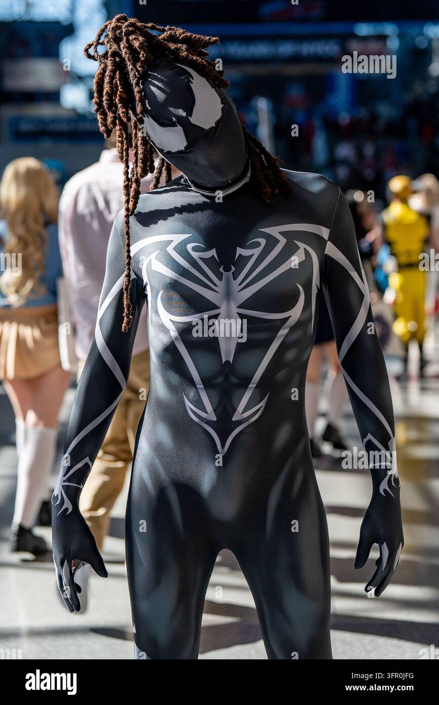 Rl Comp RL Radeke cosplays as Spider-Man from the The Marvel Universe while ...