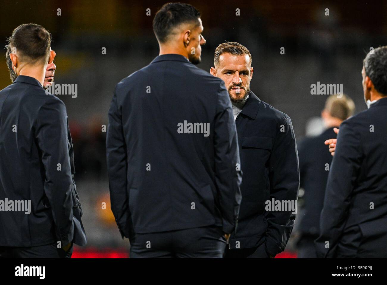 Jonathan GRADIT of RC Lens prior Ligue 1 McDonald's match between Lens ...