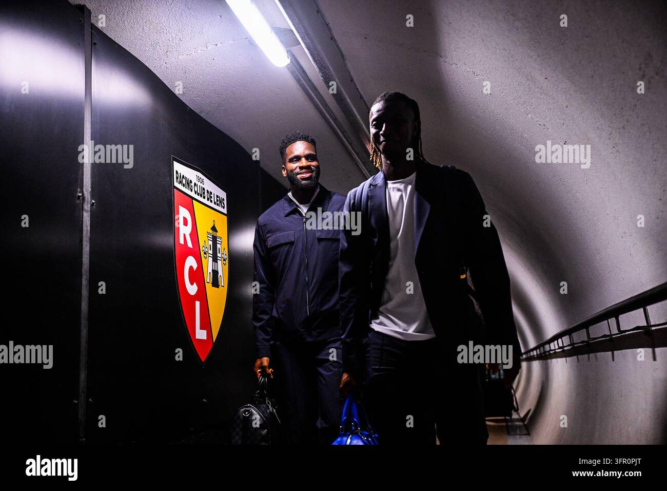 Odsonne EDOUARD of RC Lens prior Ligue 1 McDonald's match between Lens ...
