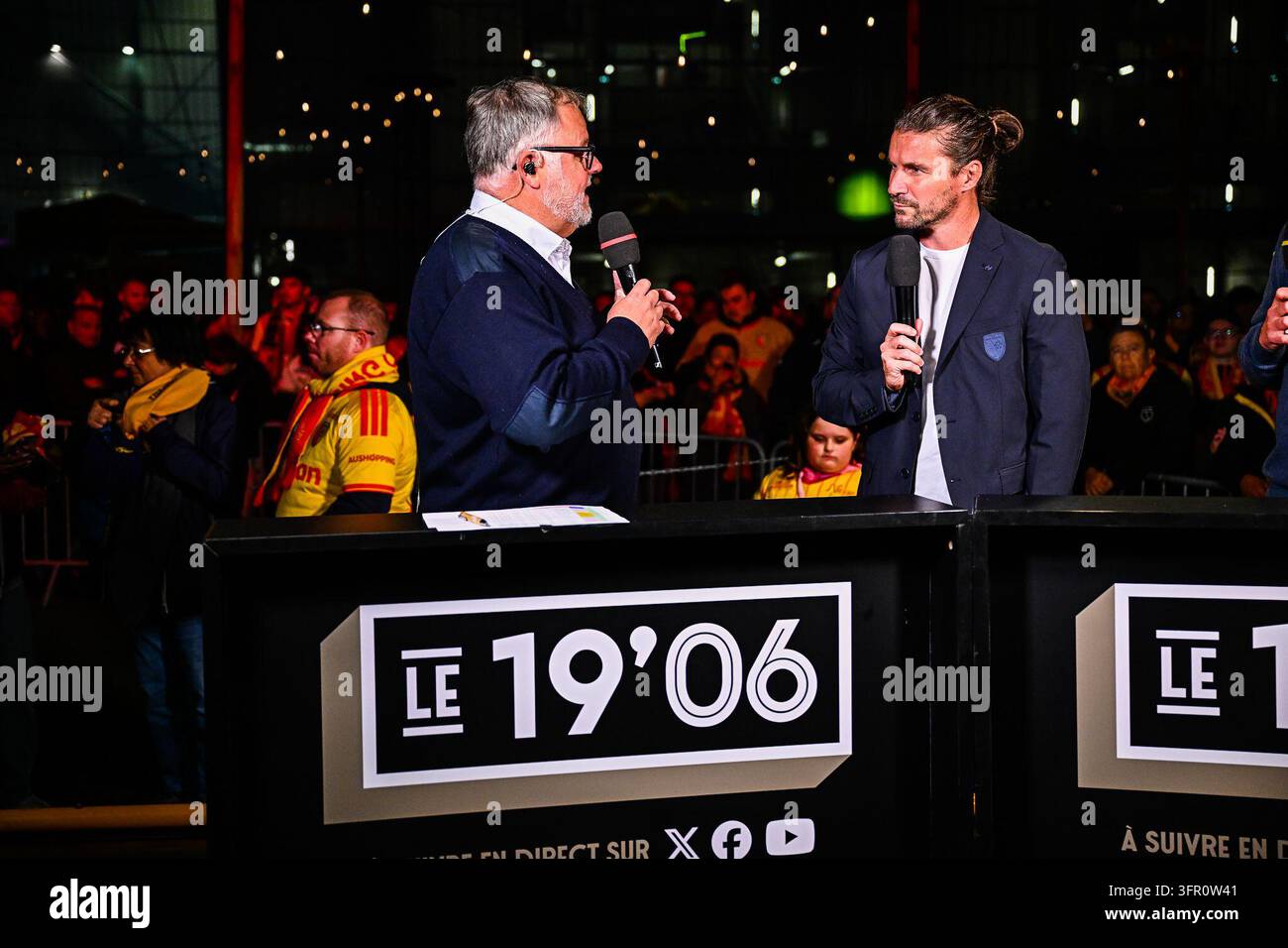 Yannick CAHUZAC of RC Lens prior Ligue 1 McDonald's match between Lens ...
