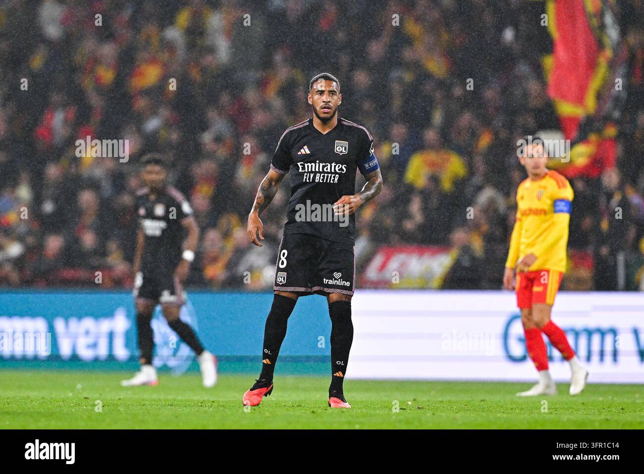 Corentin TOLISSO of Lyon during Ligue 1 McDonald's match between Lens ...