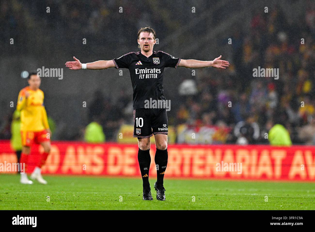 Pavel SULC of Lyon during Ligue 1 McDonald's match between Lens and ...