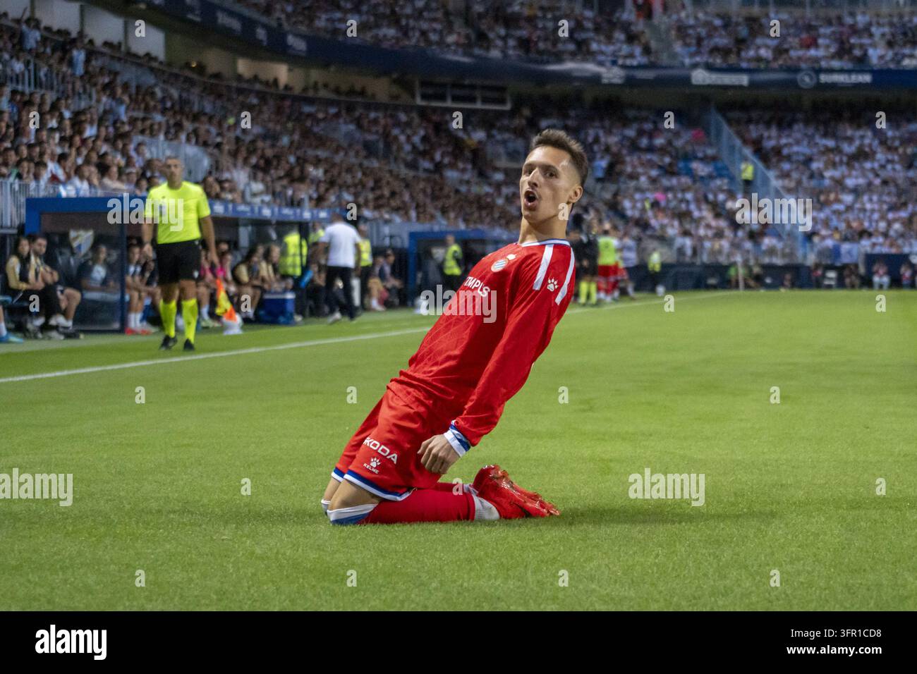 Bryan Zaragoza defends goal celebration after hostile Málaga reception Bryan Zaragoza defends goal celebration after hostile Málaga reception