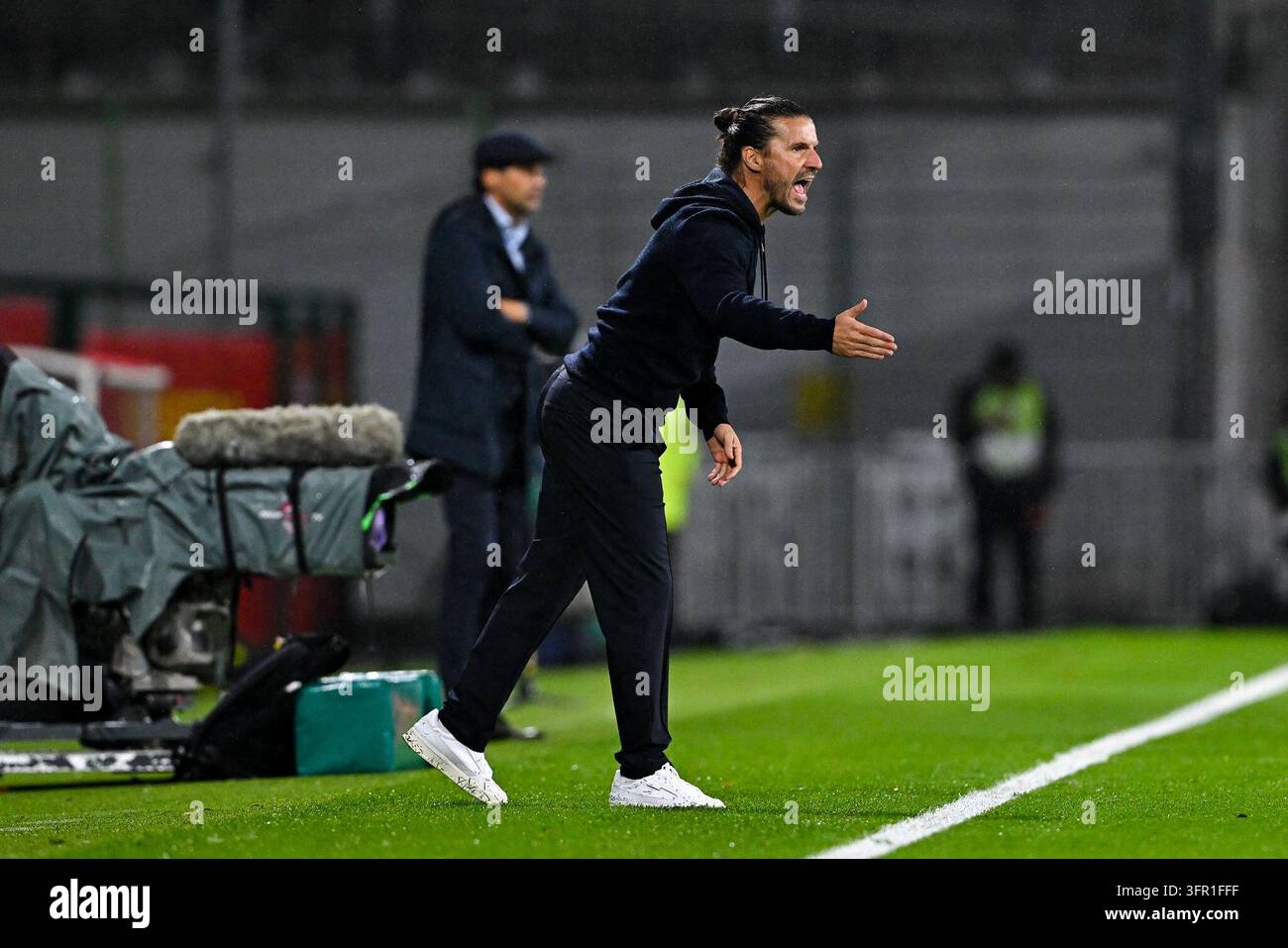 Yannick CAHUZAC head coach of Lens during Ligue 1 McDonald's match ...