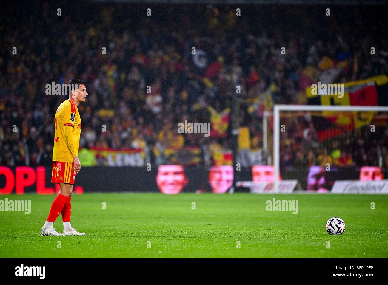Florian THAUVIN of Lens during Ligue 1 McDonald's match between Lens ...
