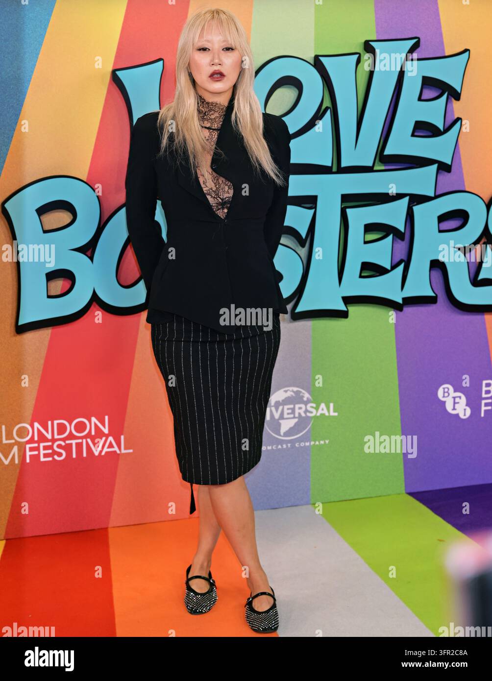 LONDON, ENGLAND - OCTOBER 09: Betty Bachz attends the 