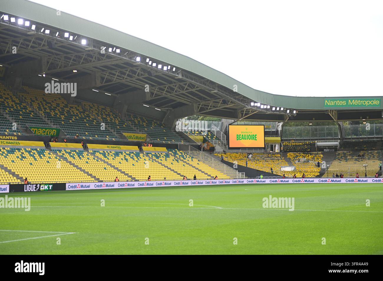 General View of Stade de la Beaujoire during Ligue 2 BKT match between ...