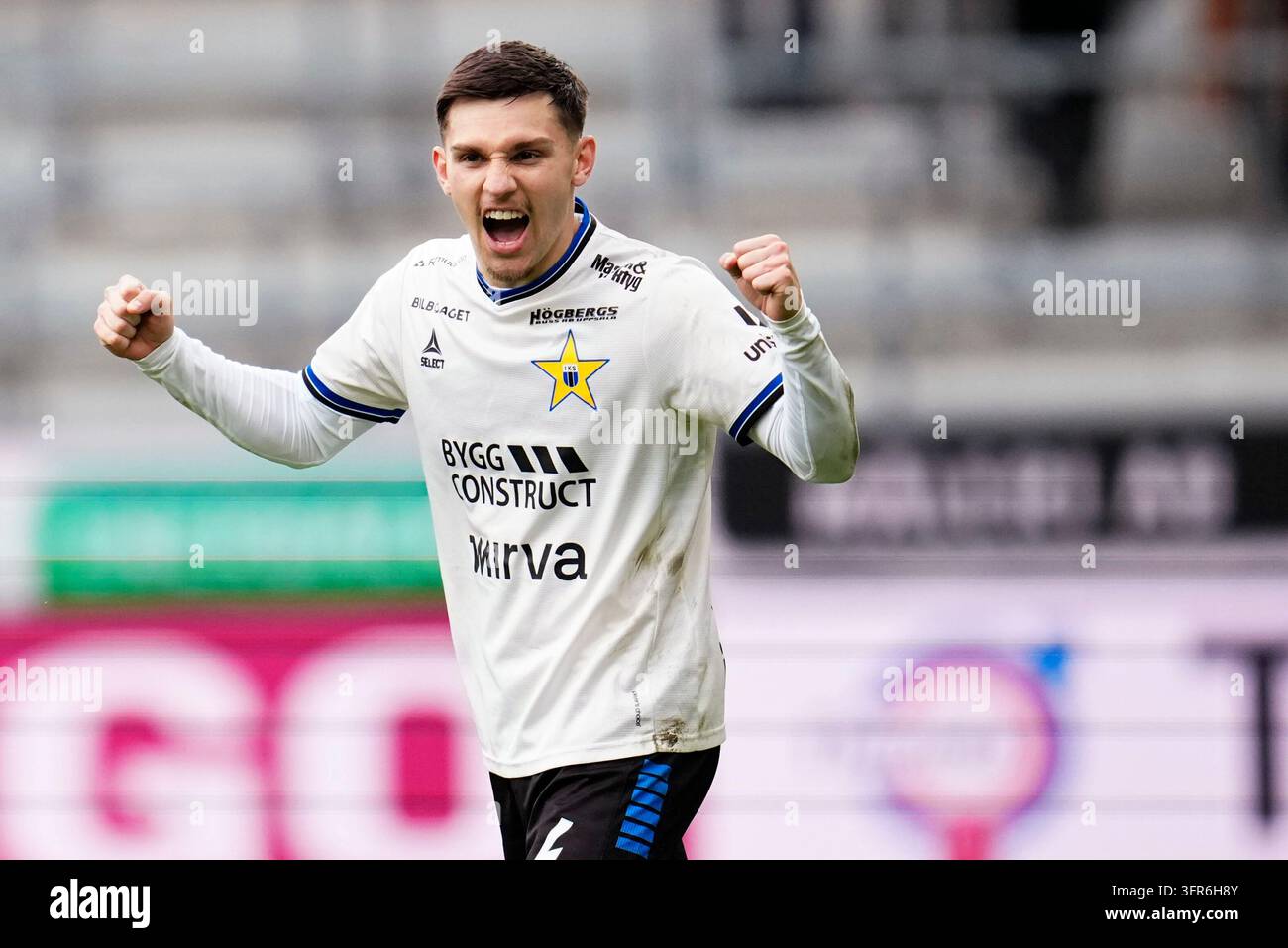 Text For Pac Code GOTHENBURG, SWEDEN 20261010Sirius Isak Bjerkebo celebrates during ...