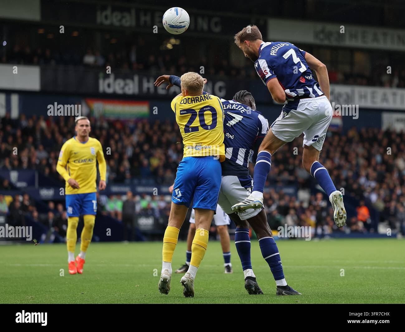 Cgris Rabb BIRMINGHAM, ENGLAND - OCTOBER 10: Chris Mepham of West Bromwich Albion ...