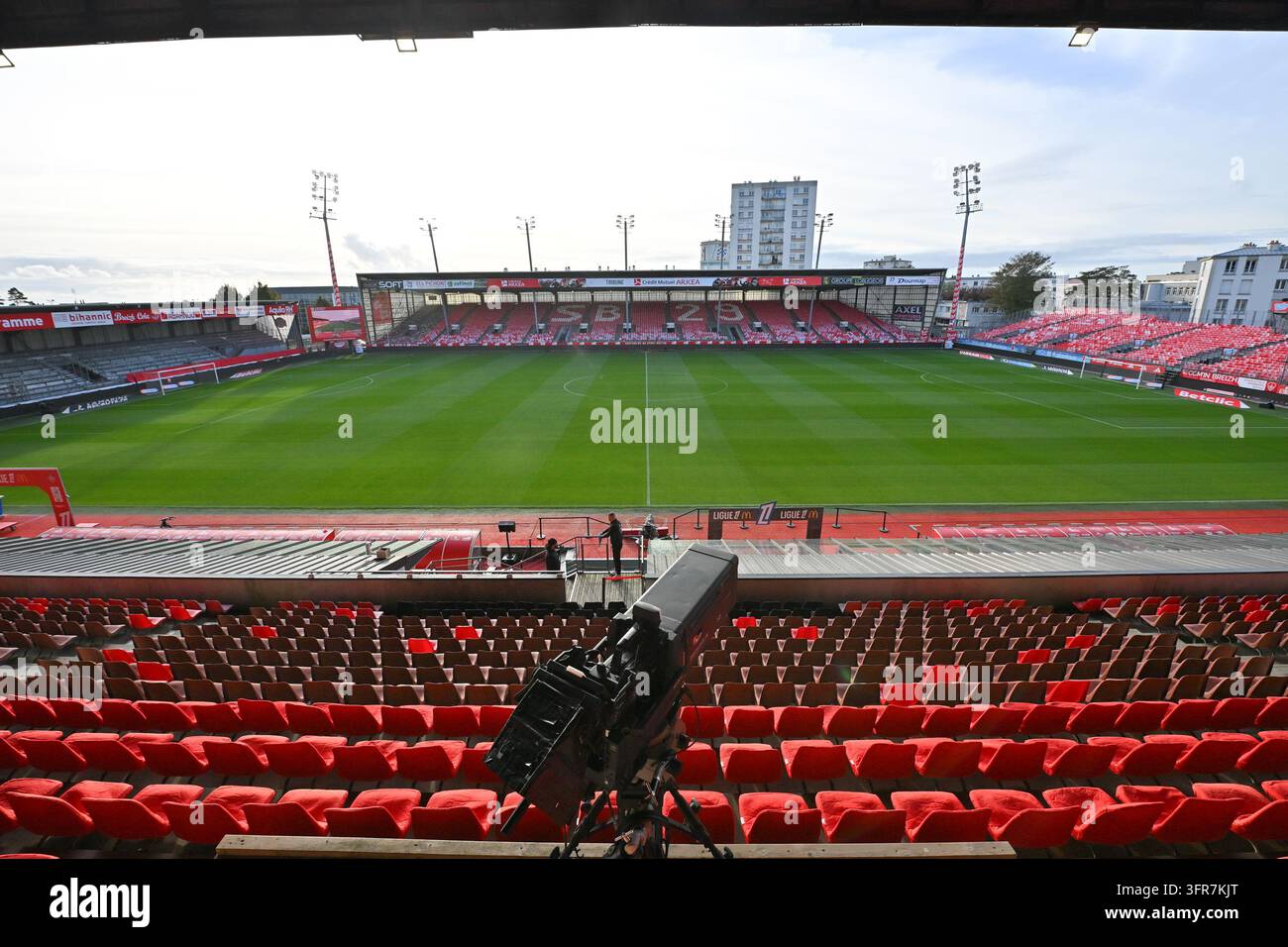 General View of Stade Francis-Le Ble during Ligue 1 McDonald's match ...